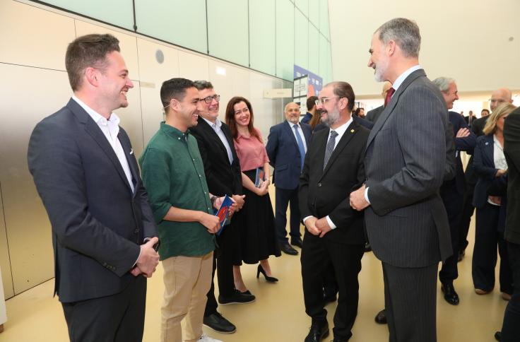 El Rey preside el acto inaugural del Tour del Talento y la proclamación del Premio Social de la Fundación Princesa de Gerona