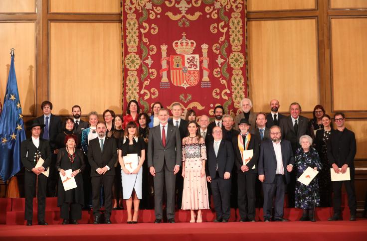 Entrega de los Premios Nacionales de Cultura