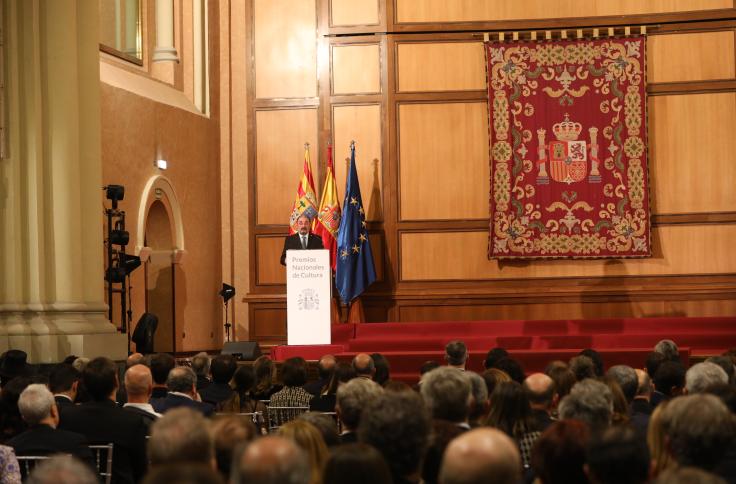 Entrega de los Premios Nacionales de Cultura