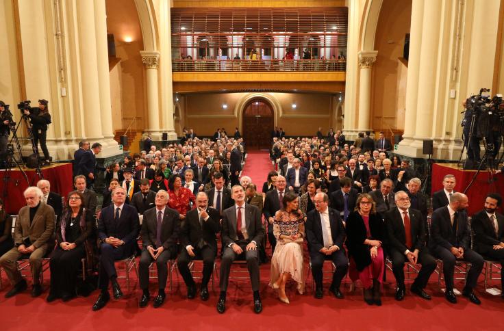 Entrega de los Premios Nacionales de Cultura