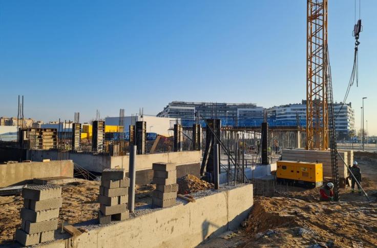 Obras del aulario de Primaria del CEIP María Zambrano