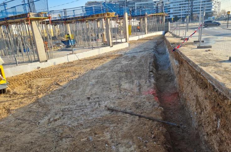 Obras del aulario de Primaria del CEIP María Zambrano