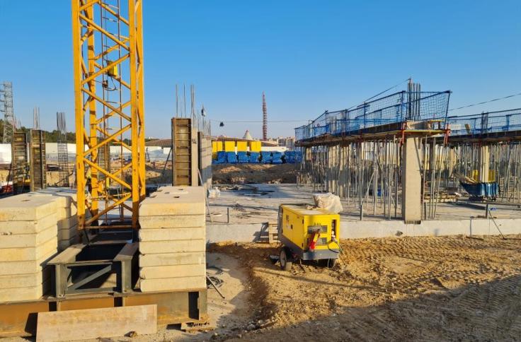 Obras del aulario de Primaria del CEIP María Zambrano