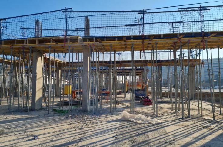 Obras del aulario de Primaria del CEIP María Zambrano