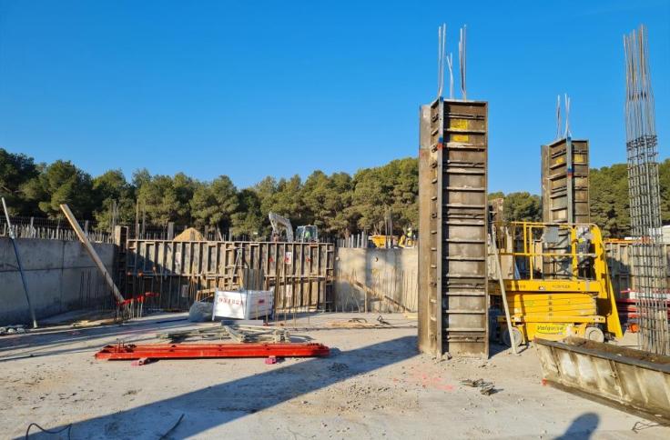 Obras del aulario de Primaria del CEIP María Zambrano