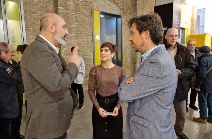 Víctor Lucea, Marta Sánchez y Julio Ramón