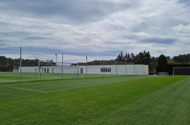 La Escuela Base Aragonesa de Fútbol estrena sus instalaciones