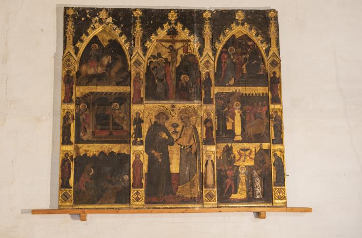 Retablo de los santos Julián y Lucía, de Jaume Serra