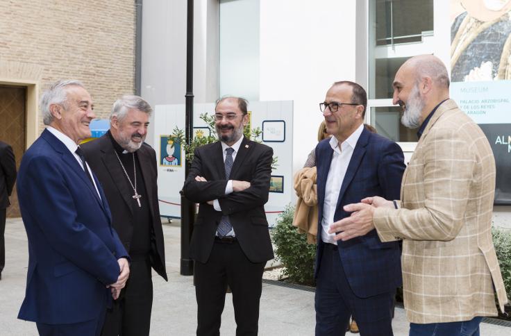 Inauguración de la exposición sobre el Papa Luna en el 600 aniversario de su muerte