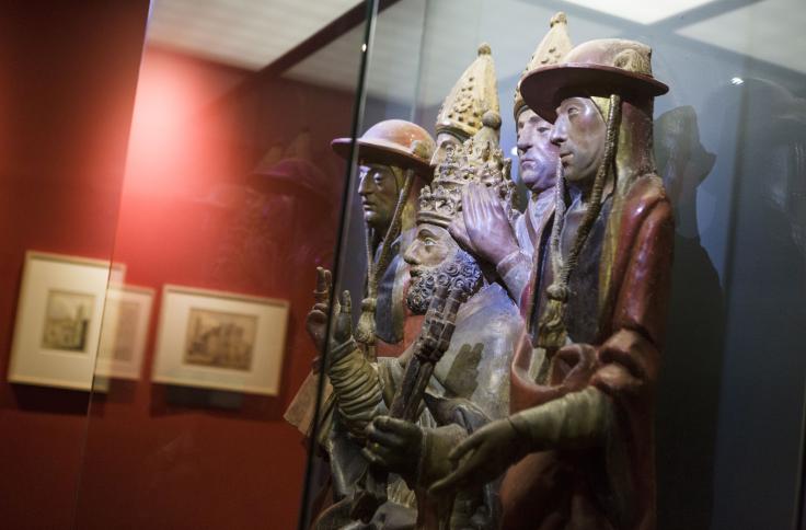 Inauguración de la exposición sobre el Papa Luna en el 600 aniversario de su muerte
