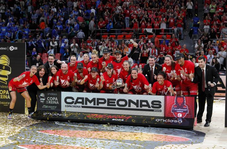 Casademont gana la Copa de la Reina de Baloncesto femenino