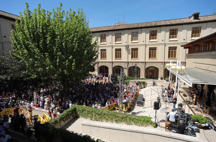 Día de Aragón en el edificio Pignatelli