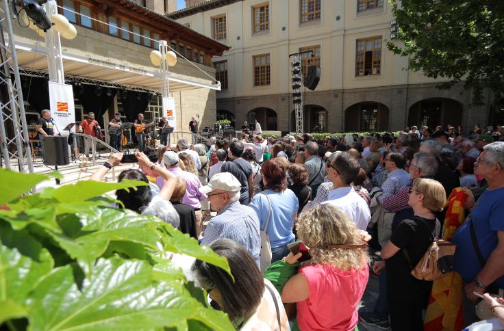 Día de Aragón en el edificio Pignatelli