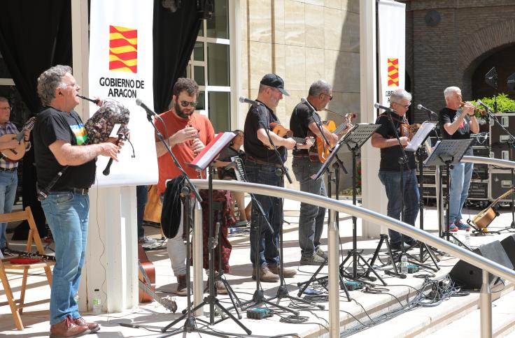 Día de Aragón en el edificio Pignatelli