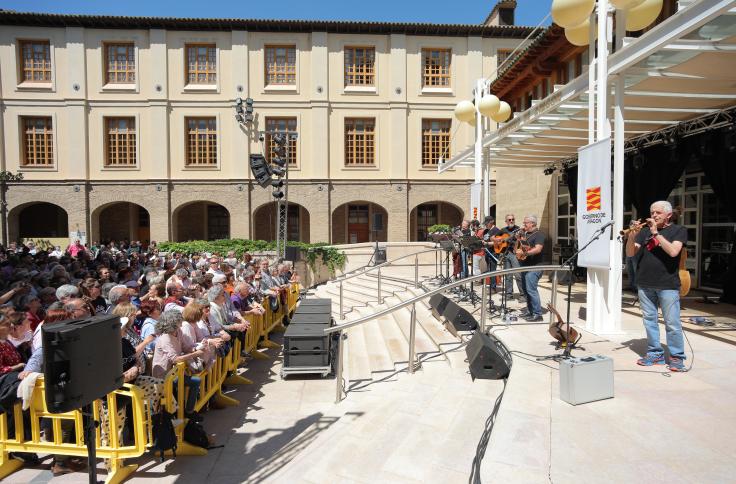 Día de Aragón en el edificio Pignatelli