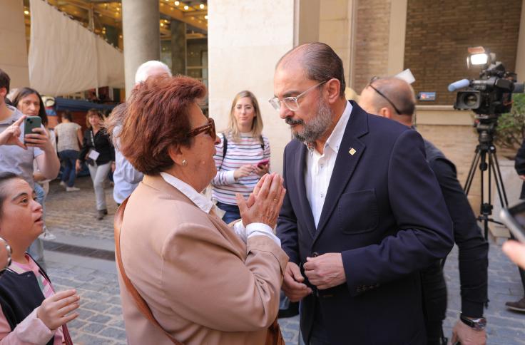 Día de Aragón en el edificio Pignatelli