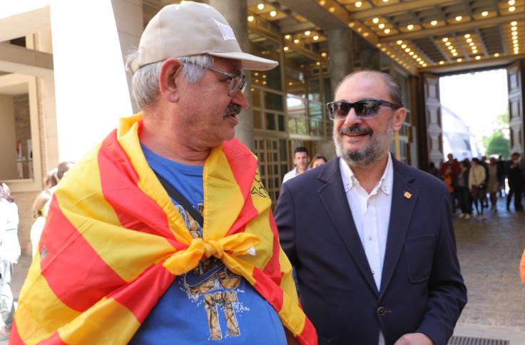 Día de Aragón en el edificio Pignatelli