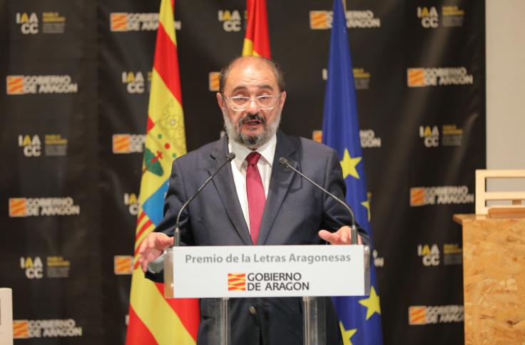 Entrega del Premio de las Letras Aragonesas