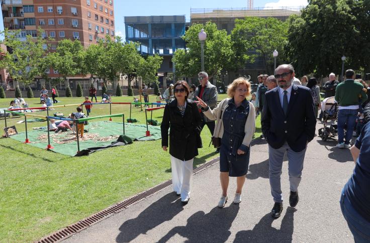 Lambán participa en la celebración del Día Internacional de las familias