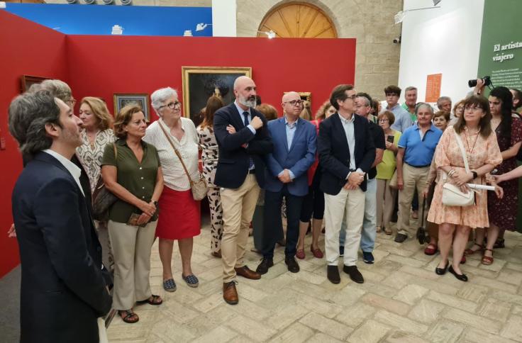 Inauguración de la exposición de Valentín Carderera