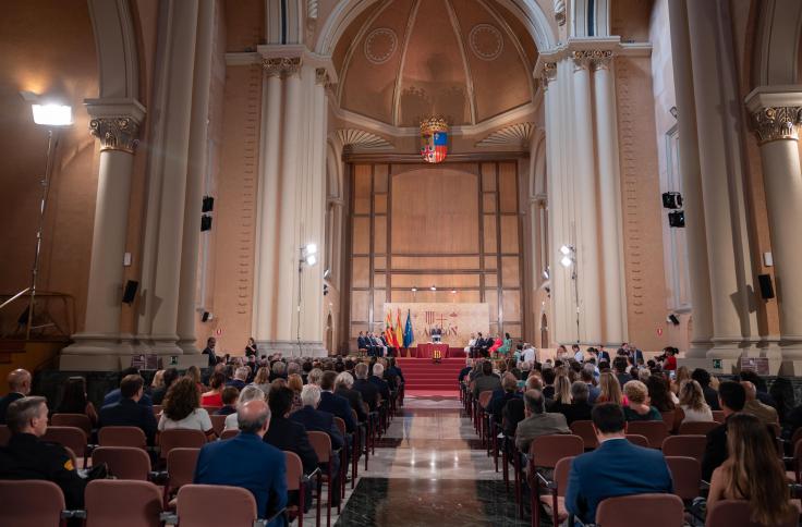 Los nuevos consejeros del Gobierno de Aragón toman posesión