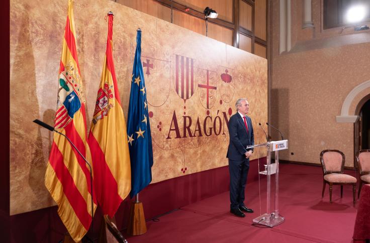 Los nuevos consejeros del Gobierno de Aragón toman posesión