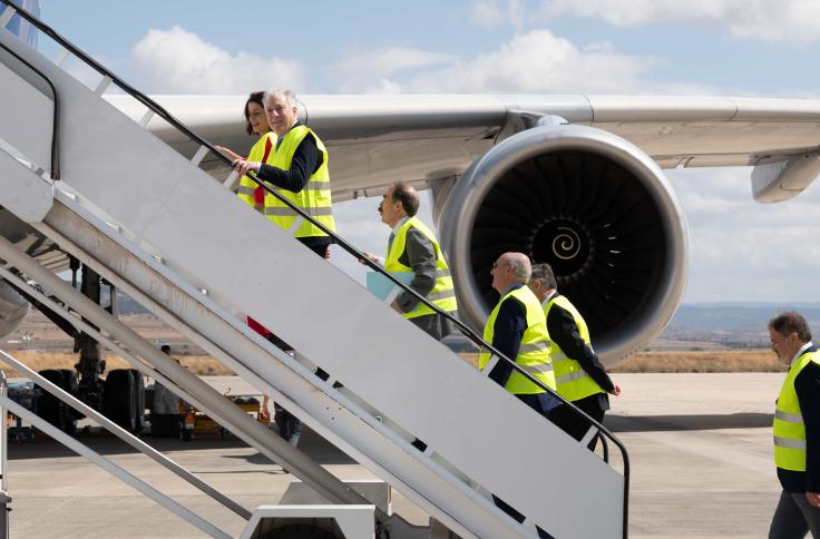 10º Aniversario de Tarmac Aragón en el Aeropuerto de Teruel