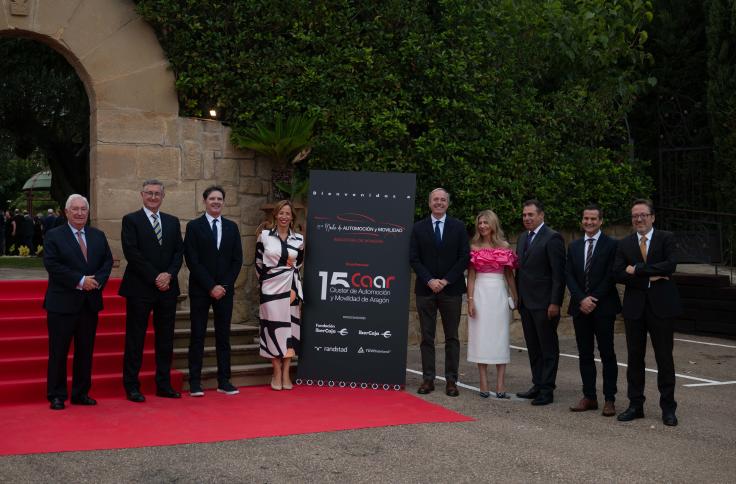 El presidente acompaña al Clúster de la automoción en Aragón en su gala anual