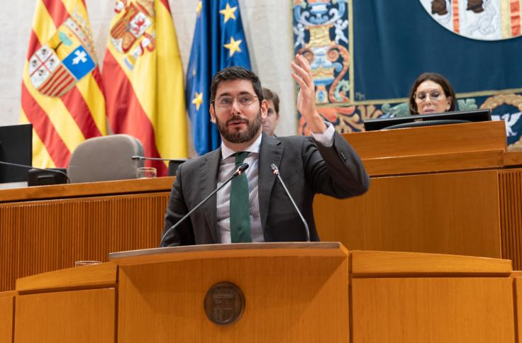 Sesión plenaria de la Cortes de Aragón 29/09/2023