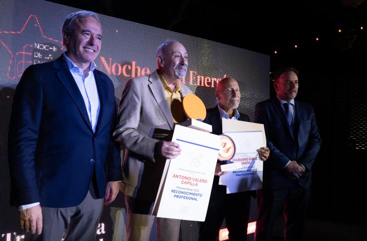 El presidente de Aragón asiste a la II Noche de la Energía