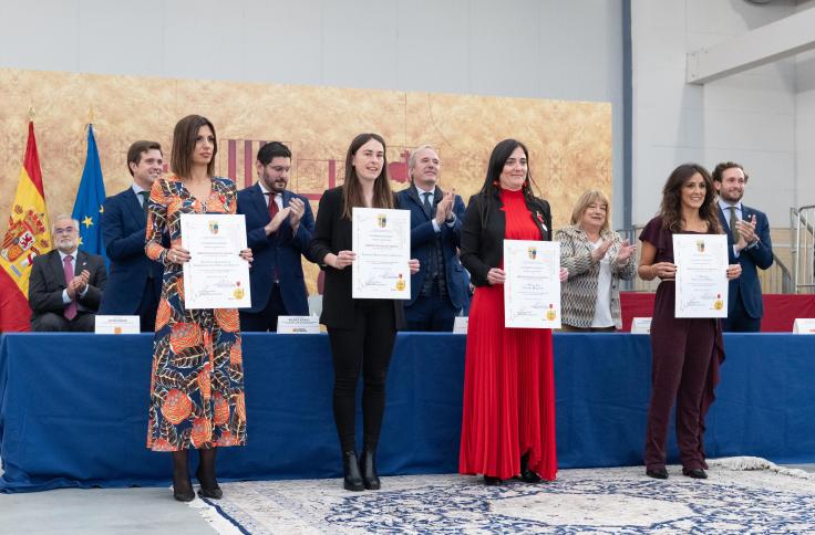 Ceremonia de entrega de las condecoraciones al Mérito Policial en Aragón 2023, celebrada en Barbastro.