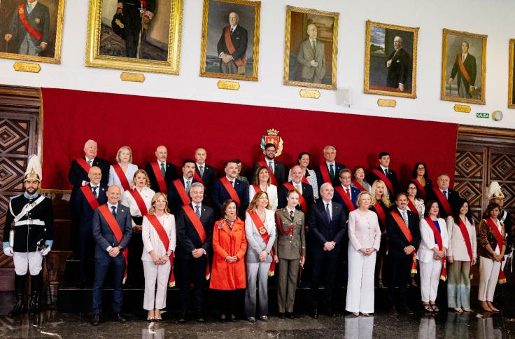 La Princesa Leonor ha recibido la Medalla de Aragón, máxima distinción del Gobierno de Aragón