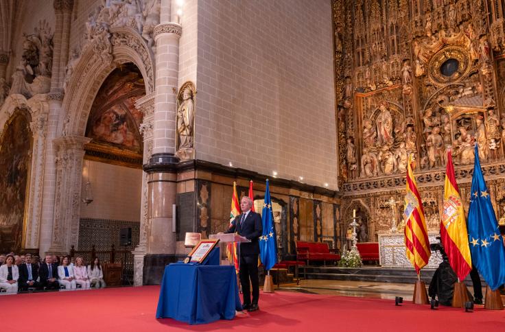 Princesa Leonor, Medalla de Aragón