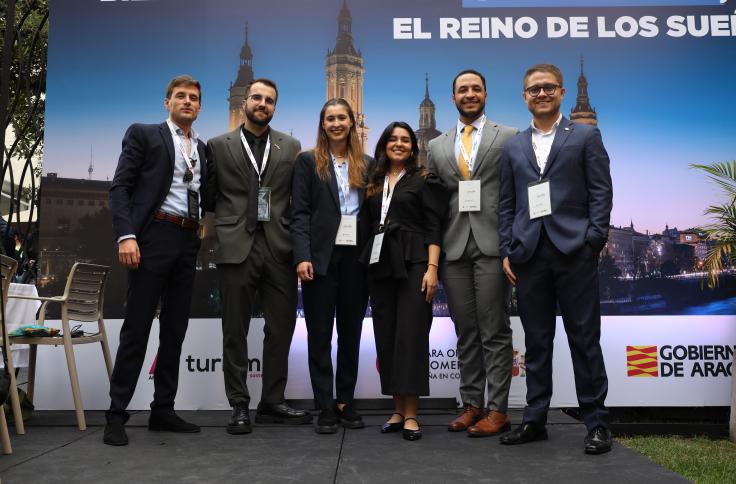 Imágenes del acto que tuvo lugar ayer en la embajada española de Bogotá para la promoción turística de Aragón.