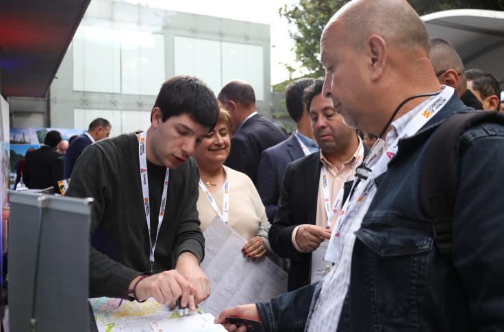 Imágenes del acto que tuvo lugar ayer en la embajada española de Bogotá para la promoción turística de Aragón.