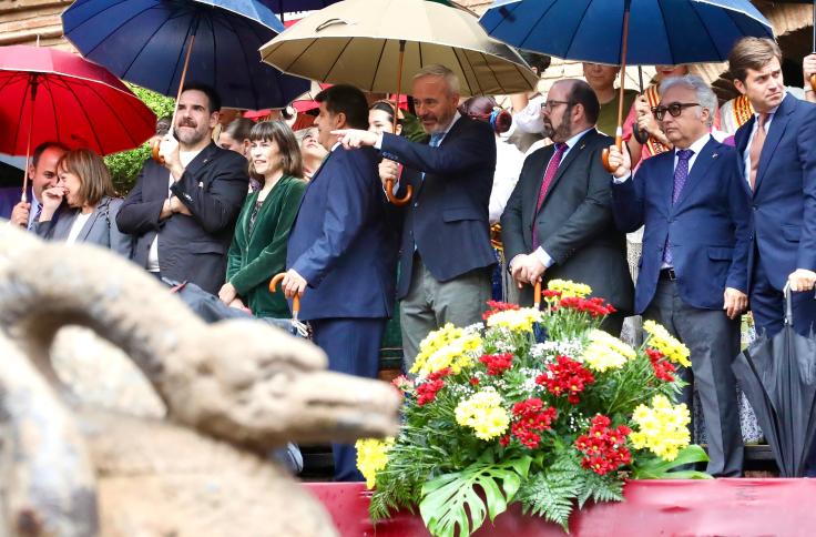 Azcón asiste a la Fiesta de la Vendimia de Cariñena