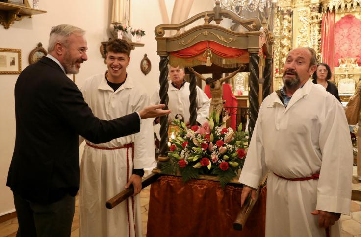 Azcón asiste a la Fiesta de la Vendimia de Cariñena