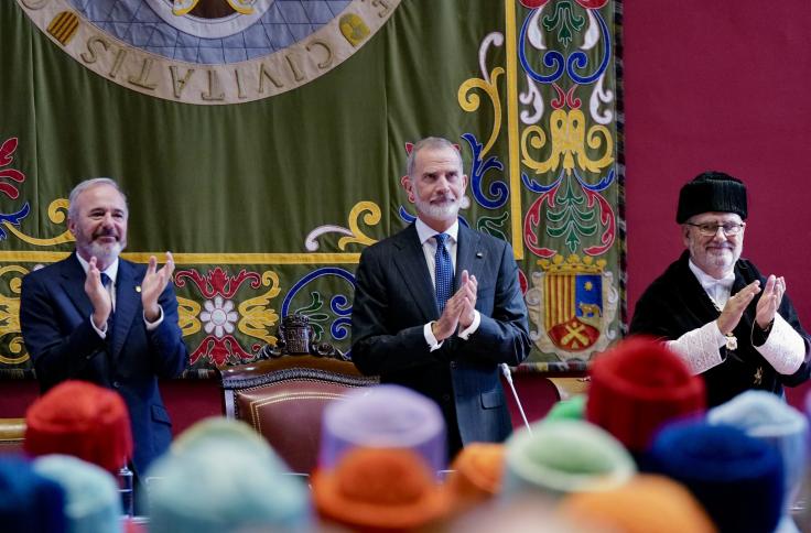 Azcón participa en la apertura del curso académico en la Universidad de Zaragoza