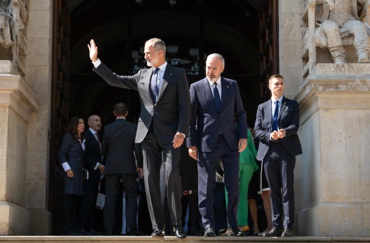 Azcón participa en la apertura del curso académico en la Universidad de Zaragoza