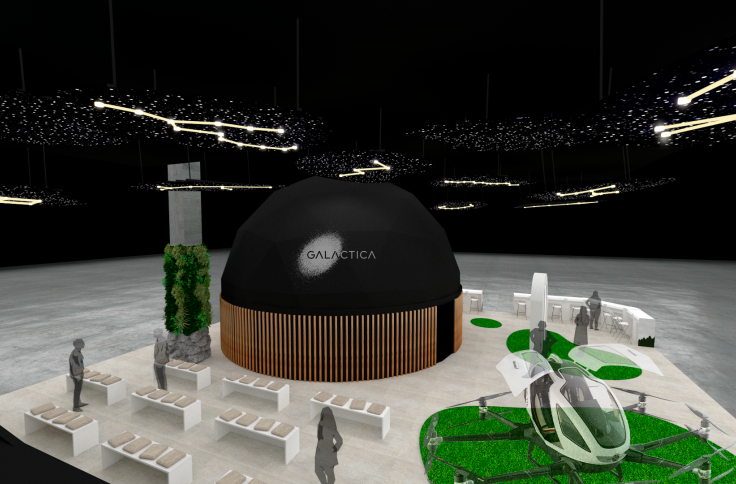 Recreación virtual del stand de FITUR 2025.