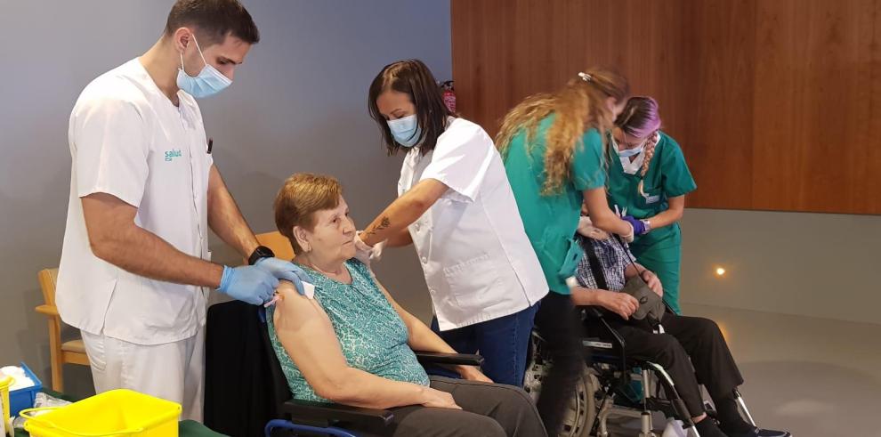 Campaña de vacunación de la gripe y de la Covid en Aragón