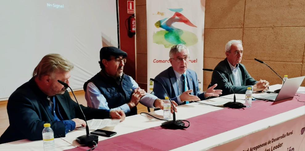 El consejero de Agricultura, Joaquín Olona, durante su intervención.