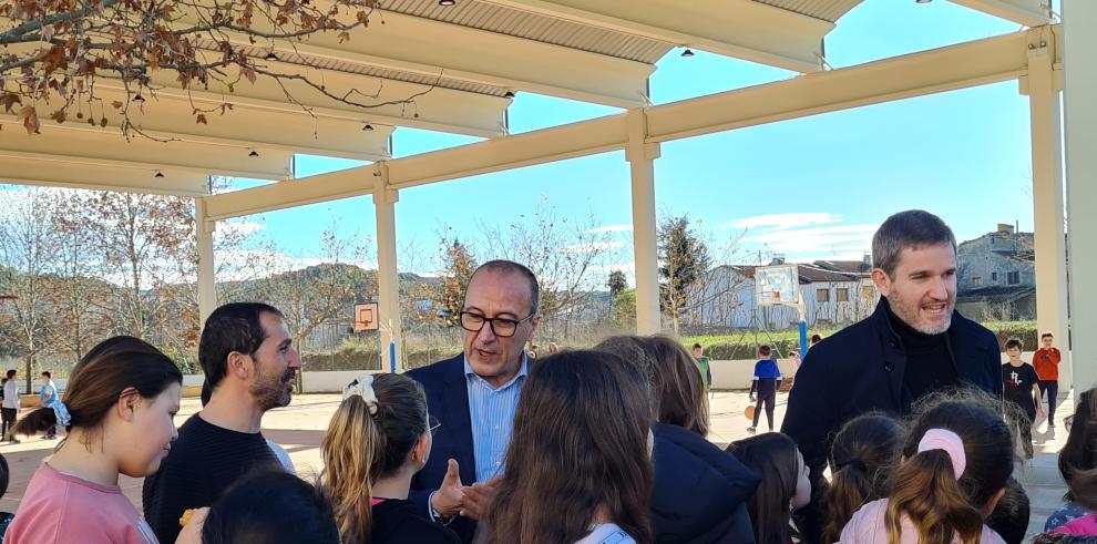 Visita al CEIP Juan Sobrarias de Alcañiz