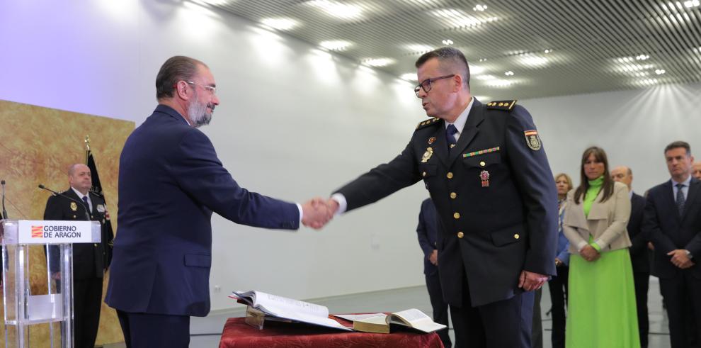 Toma de posesión del Comisario Jefe de la Unidad de Policía Adscrita a la Comunidad