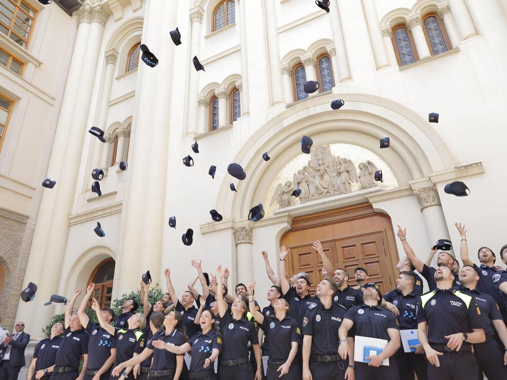 Imagen del artículo Más de 400 aspirantes se presentan a la primera oposición conjunta de las Policías Locales de Aragón