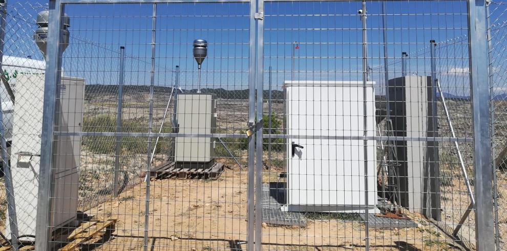 Nueva estación para medir la calidad del aire de Calatayud