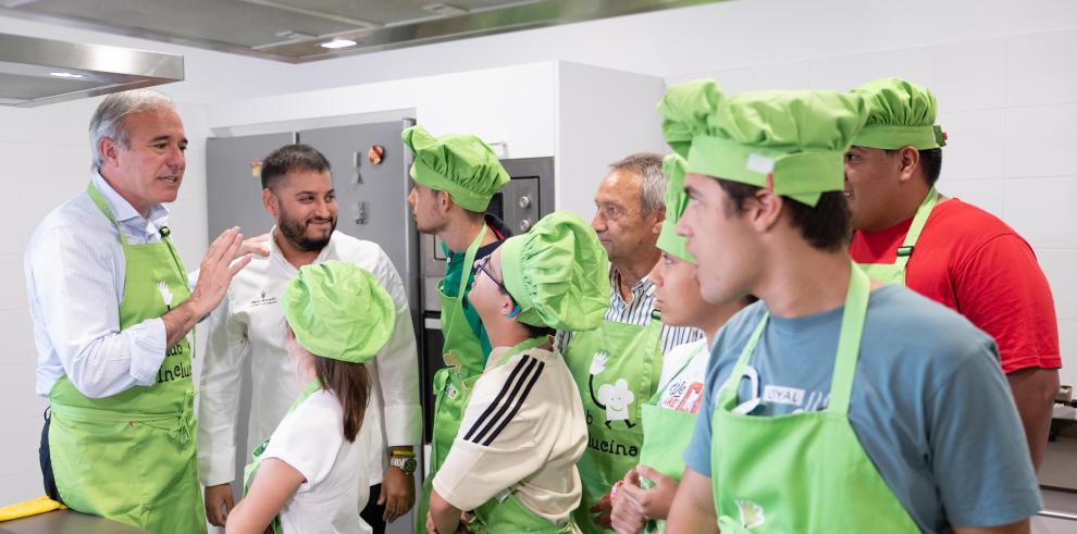 Jorge Azcón participa en la presentación de la octava edición del Club Inclucina