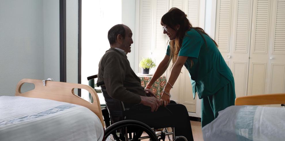 Residencia de ancianos. Dependencia en mayores.