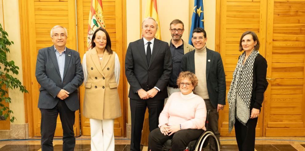 Firma del acuerdo entre el Gobierno de Aragón y CERMI por la discapacidad