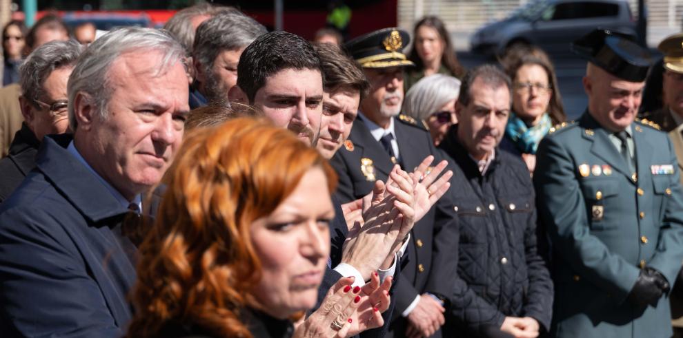 Azcón y Nolasco asisten a los actos en conmemoración del 20 aniversario del 11M